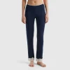 Pantalon avec détails en dentelle