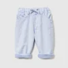 Pantalon en velours avec cordon de serrage